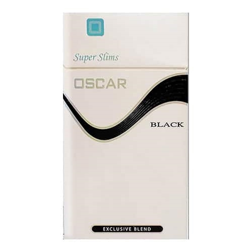 Сигареты Oscar Black Super Slims